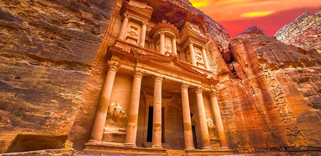 Petra: Petra Jordanien